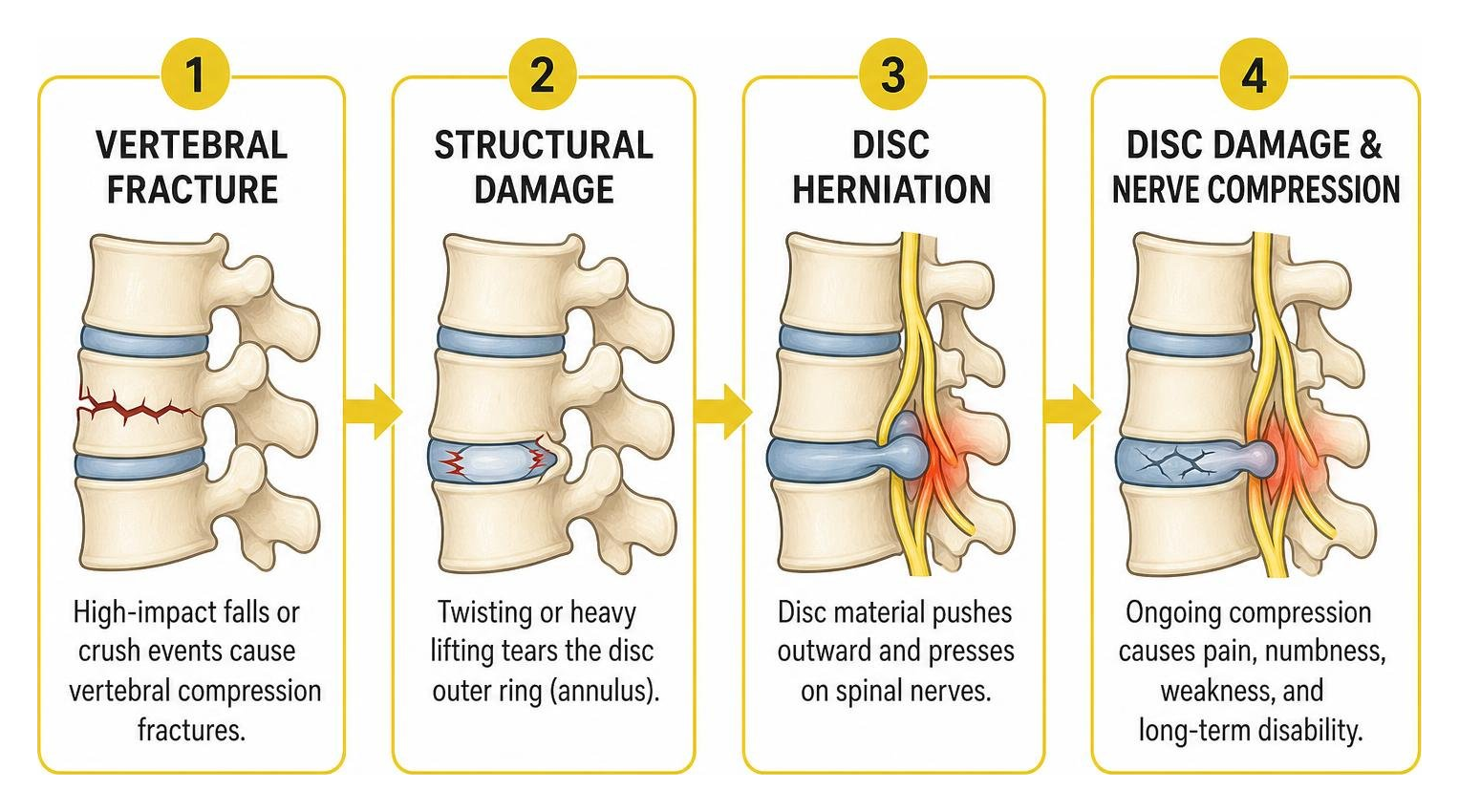 oilfield spine injury progression from fracture to disc damage oilfield spine injury progression from fracture to disc damage